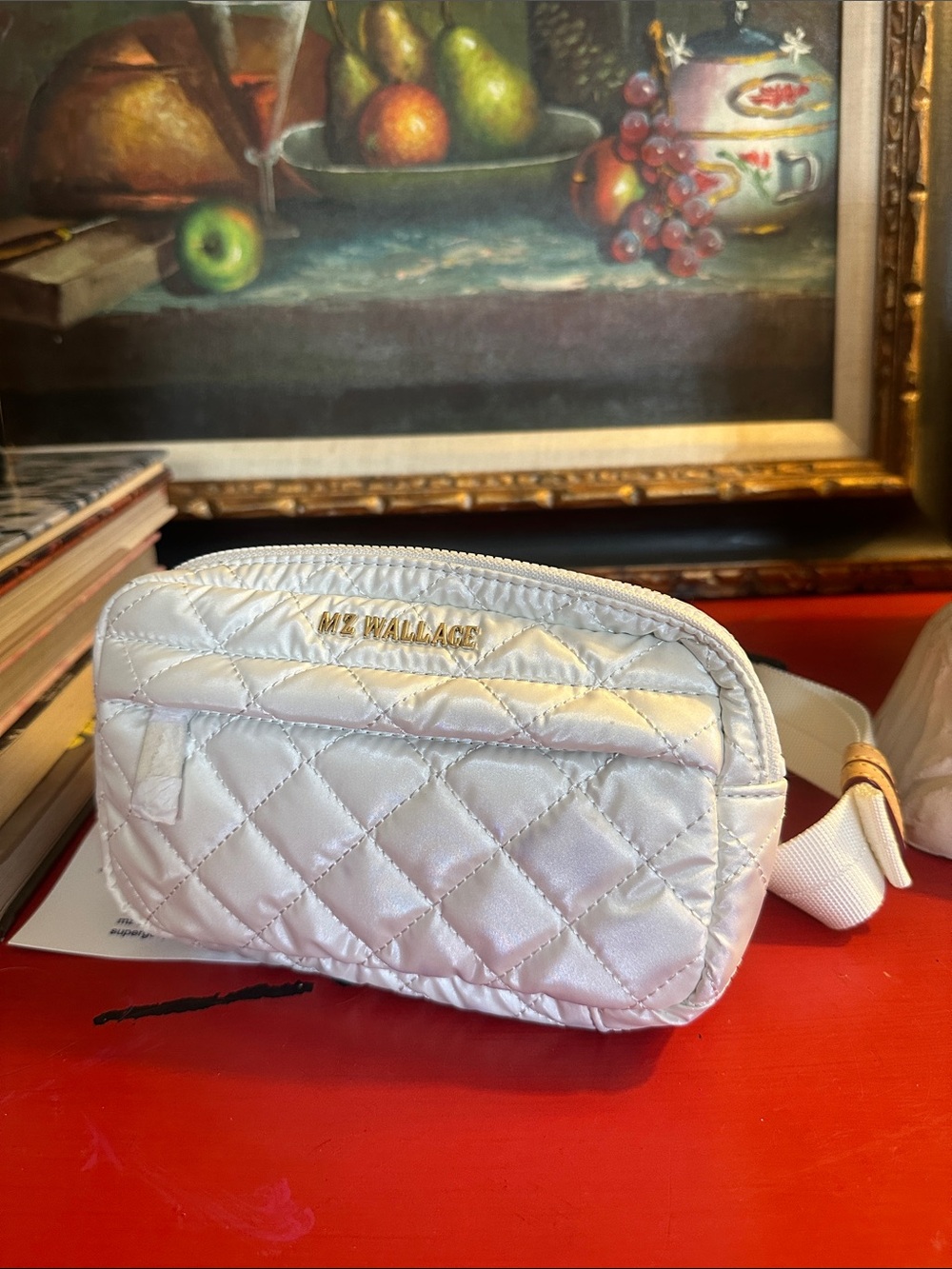MZ Wallace pearl metro Belt Bag